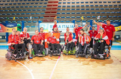 Danmark vinder sølv ved VM i powerchair hockey, Italien 2018